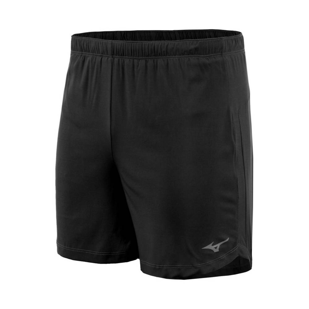 Mens Mizuno Core 7" Running Shorts Black Philippines (IPHVXL865)